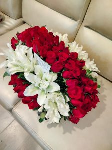 Arco x80 rosas y lirios 360 R91